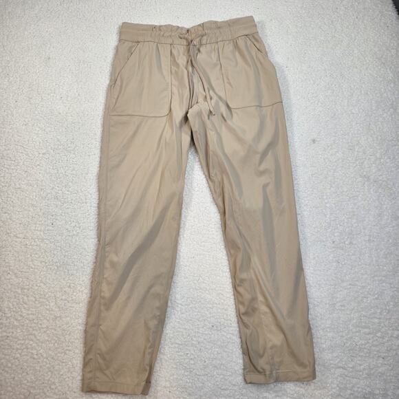 Lululemon Beyond The Studio Pant Slim Women's Size 8 Small Cafe Au Lait Swift - Picture 1 of 8